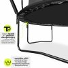 Trampolina ogrodowa XL dla dzieci HyperMotion - 305 cm 10FT - z drabinką i siatką wewnętrzną - do domu i ogrodu